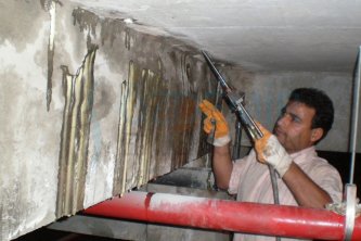 Bodrum Kat Kiriş Bölgesi Enjeksiyon Uygulaması