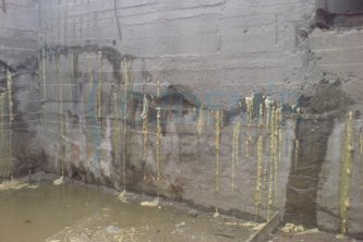 Perde Beton Su Yalıtımı Enjeksiyon Uygulaması
