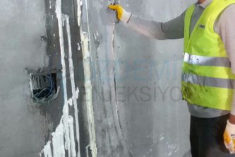Perde Beton Su Yalıtımı Enjeksiyon Uygulaması