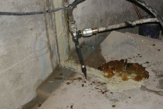Dilatasyon Bölgesinde Enjeksiyon Dolgu Uygulaması