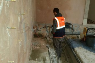 Tarihi Binalarda Su Yalıtımı Enjeksiyon Uygulaması