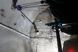 perde Beton Bölgesinde Su Yalıtımı Enjeksiyon Uygulaması...